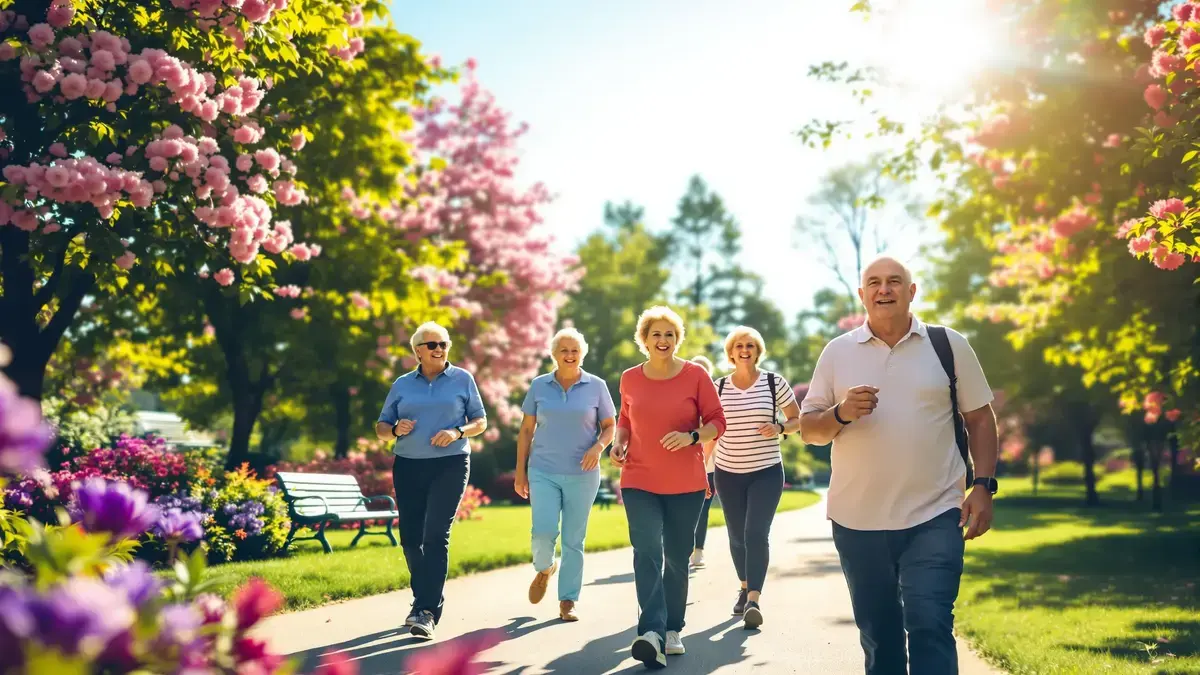 Afvallen door te wandelen na je 50ste: ontdek de ideale dagelijkse afstand om weer in shape te komen