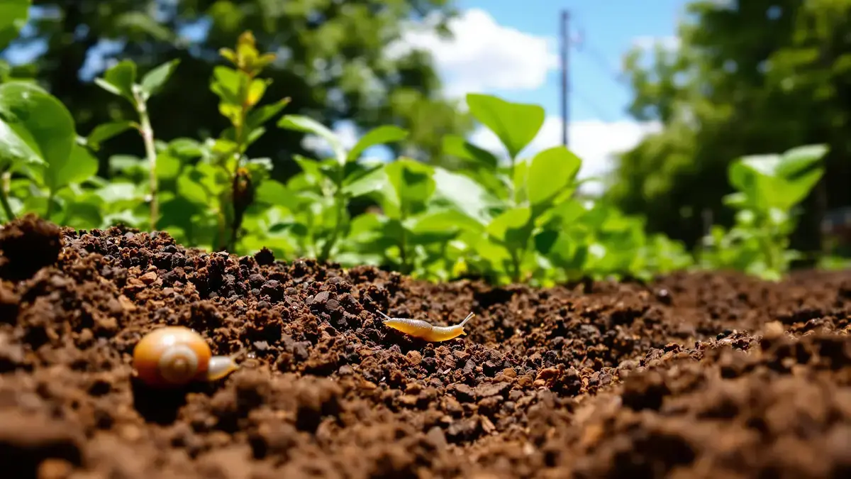 De truc met koffiedik om slakken voorgoed uit de moestuin te houden