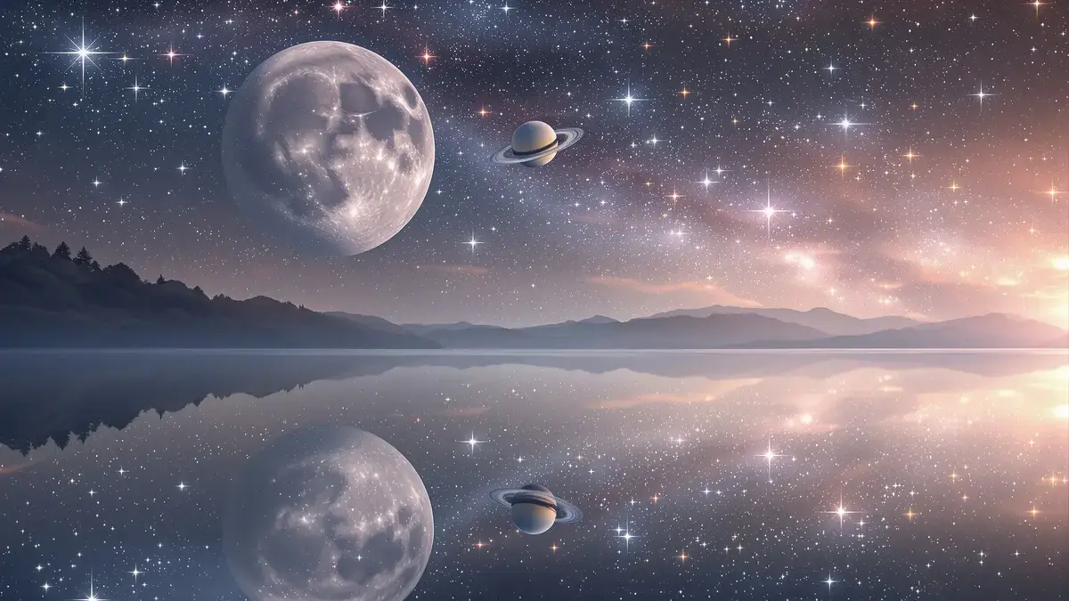 Drie sterrenbeelden die profiteren van de Maan-Saturnus conjunctie in Vissen deze maand
