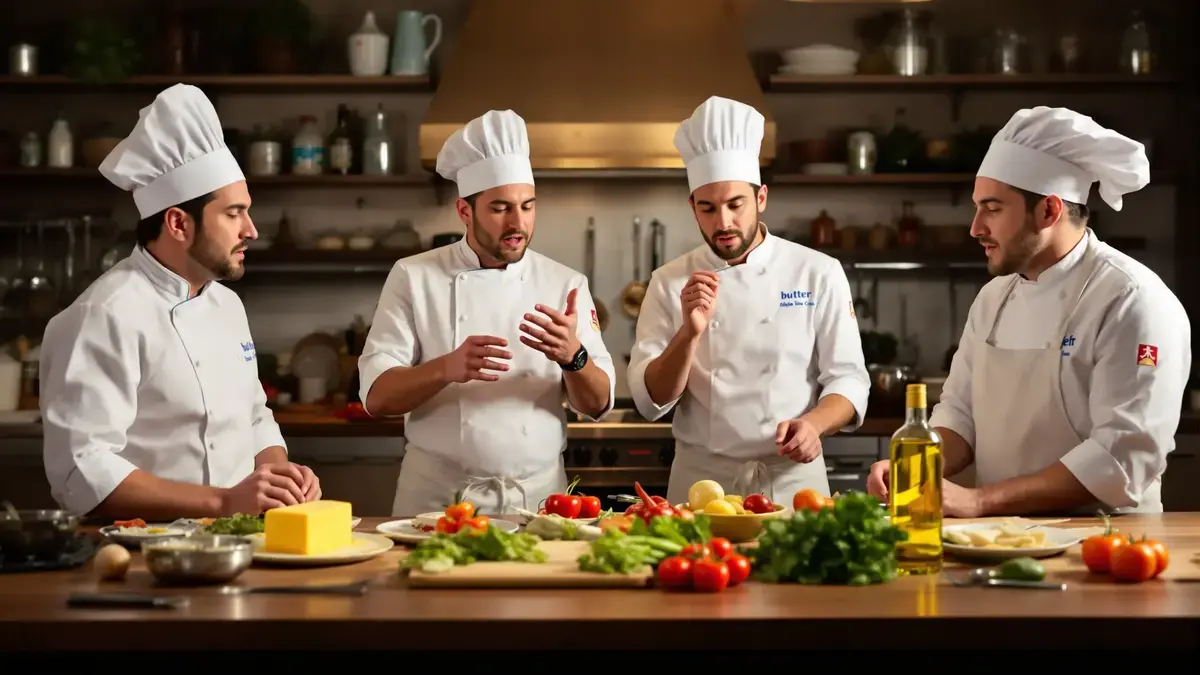Ontdek het oordeel van 4 topchefs over de beste keuze tussen boter en olie in de keuken