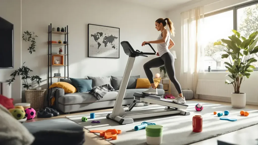 Transformeer je woonkamer in een sportschool met dit revolutionaire apparaat dat 500 calorieën verbrandt