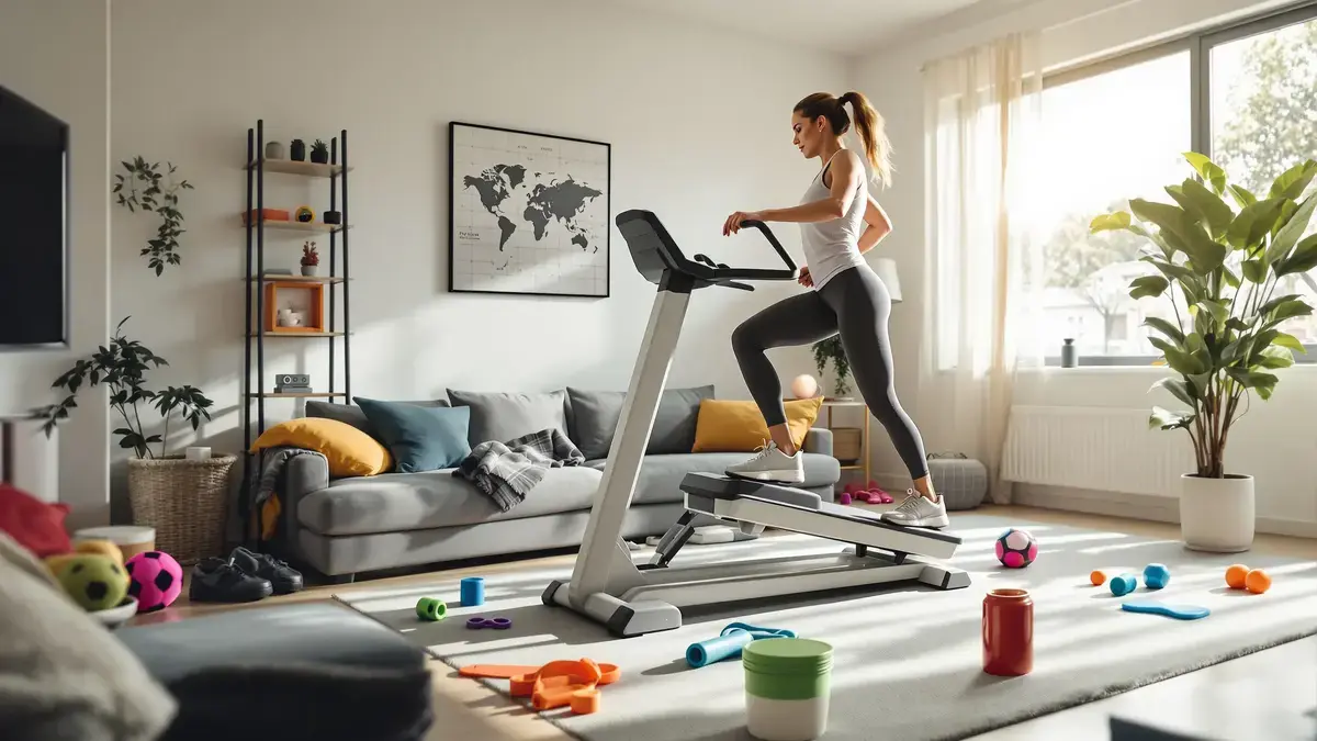 Transformeer je woonkamer in een sportschool met dit revolutionaire apparaat dat 500 calorieën verbrandt