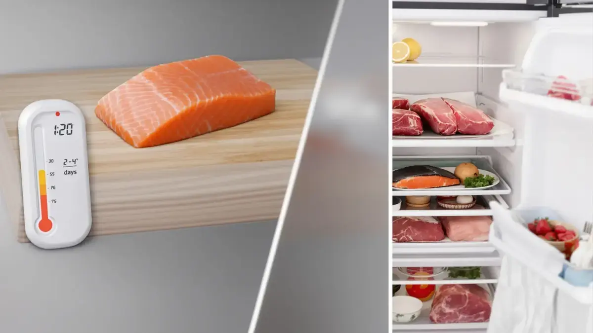 Je zult nooit raden hoe lang je zalm goed blijft in de koelkast of de vriezer