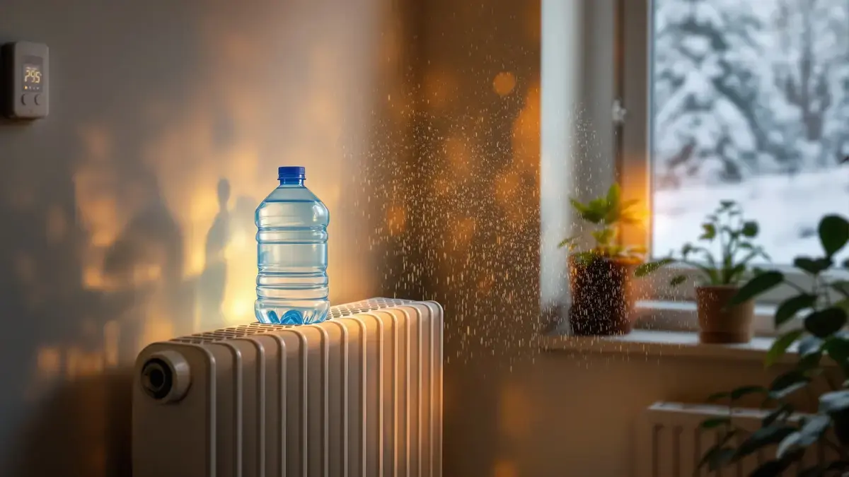 Kun je echt je stookkosten verlagen door een fles water naast de radiator te zetten?